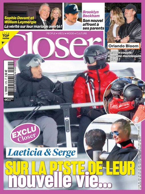 Title details for Closer France by Reworld Media Magazines - Available